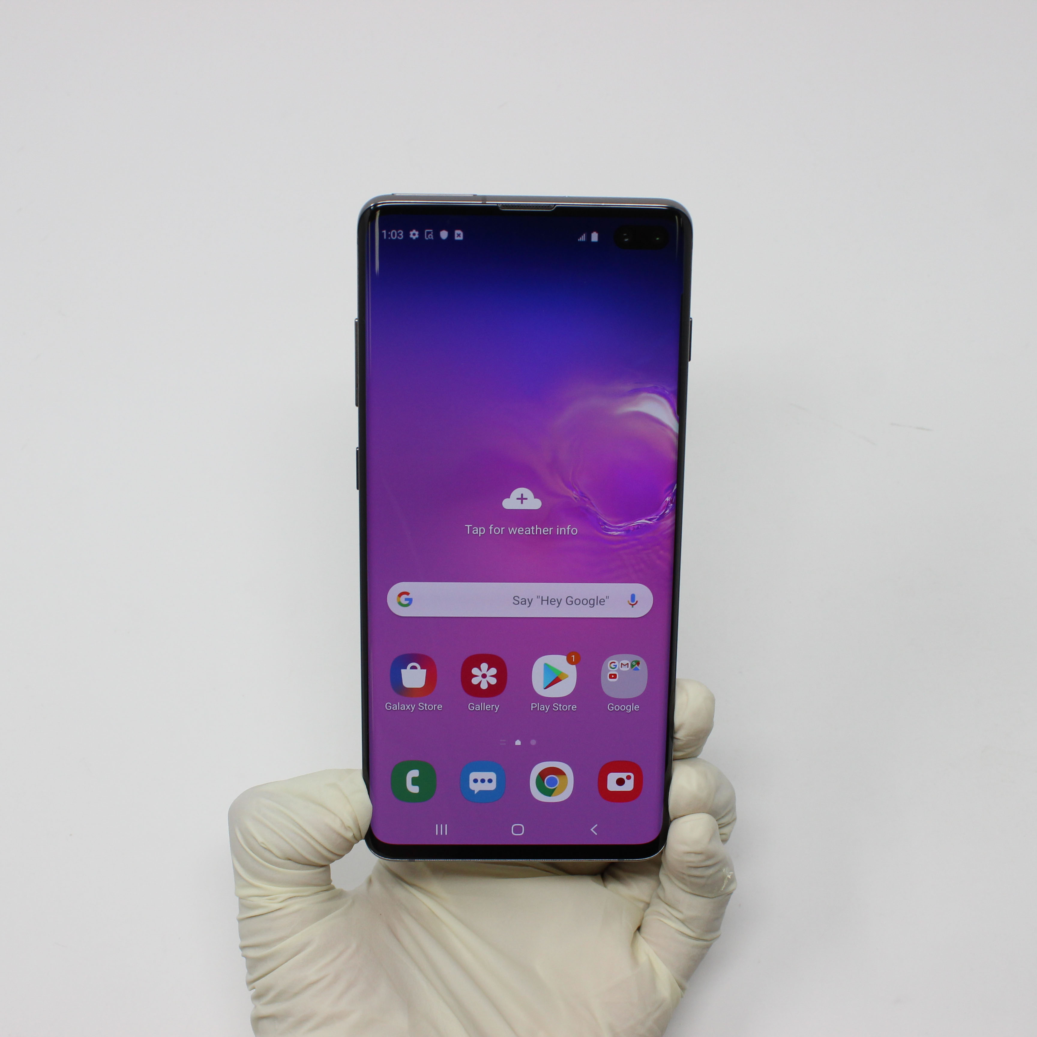 Galaxy S10 Plus 128gb Prism Black Unlocked For Sale 8766