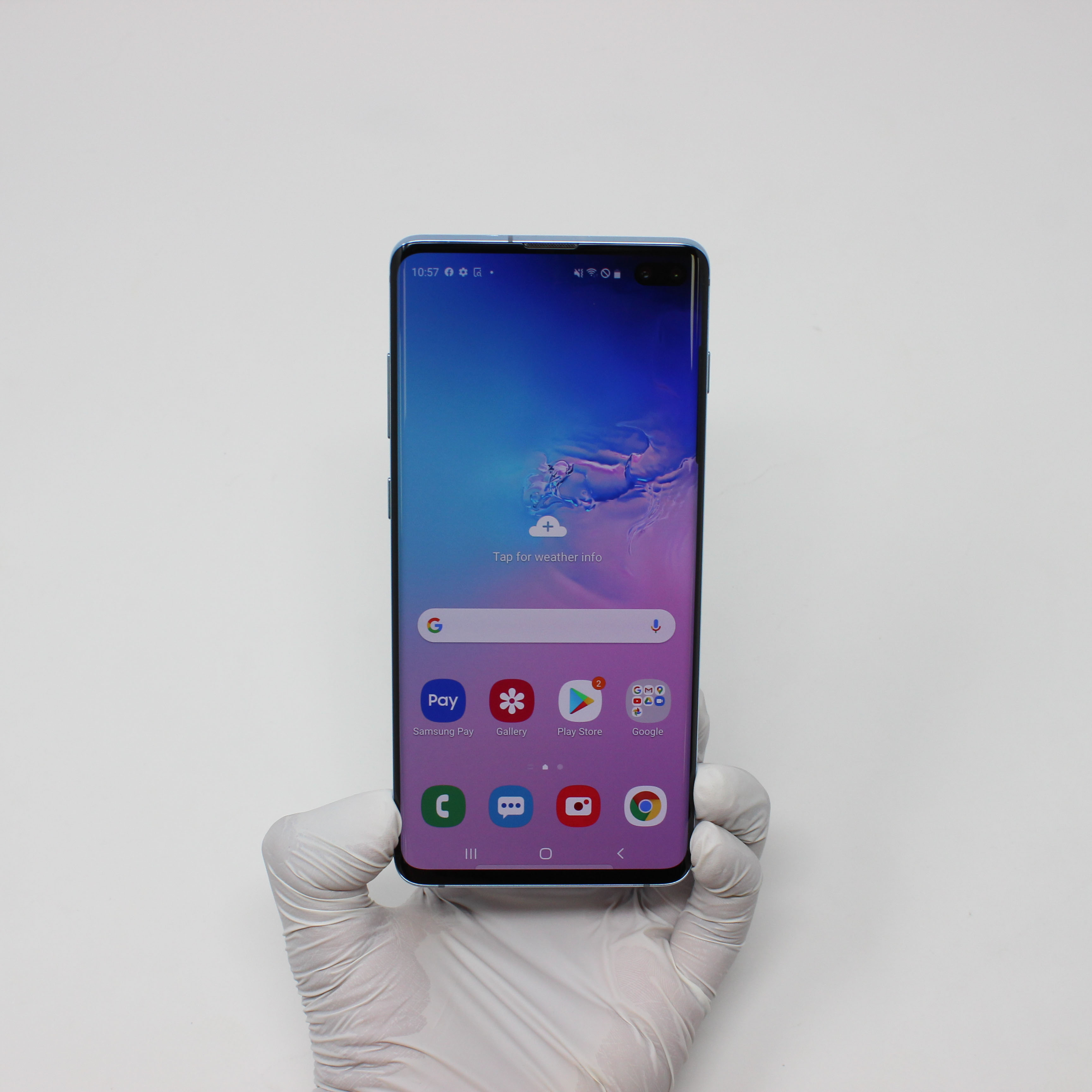 samsung galaxy s10 plus blue