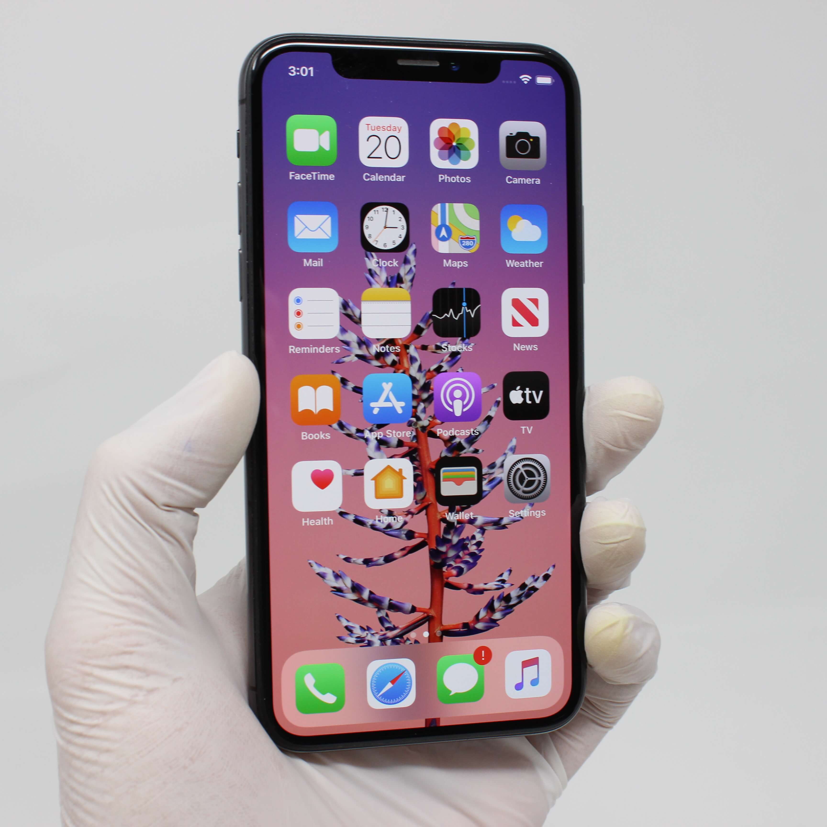 Iphone x black фото