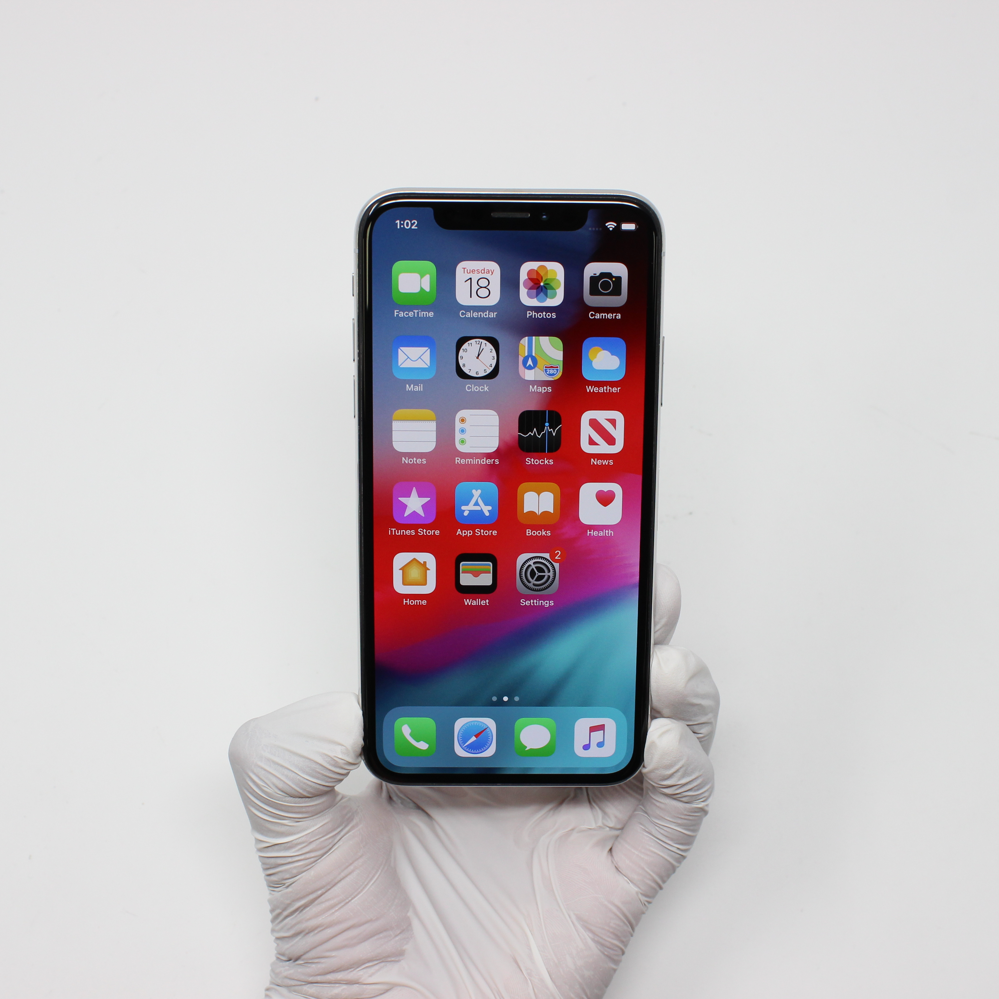 iPhone X 64GB Silver - Unlocked For Sale | UpTradeit.com