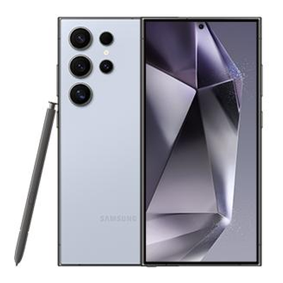 Certified refurbished Galaxy S24 Ultra Titanium Blue