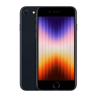 Certified refurbished iPhone SE 3rd Gen Midnight